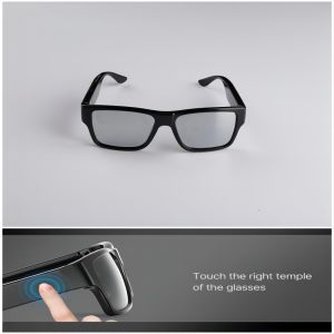 Video sunglasses wearable hidden camera,two battery legs 150mins recording time