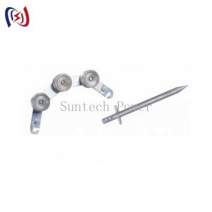 Hook Ground Block Cable Pulling Pulley For Conductor / Steel Wire Rope