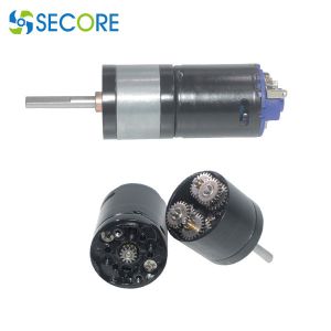 High Torque Dc Reducer Motor 99rpm 17.8W With Double Gear Boxes