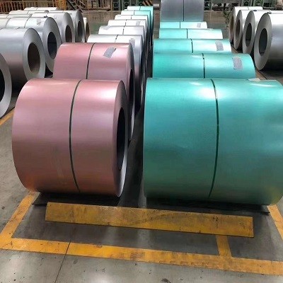 Quality DC51D PPGL Prepainted Galvalume Steel Coil Color Coated Cold Rolled Coil wholesale