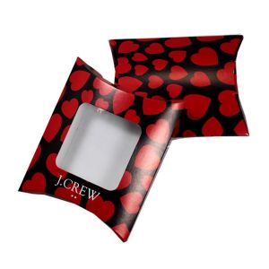 Custom Branded Pillow Boxes Packaging Design For Hair Extension