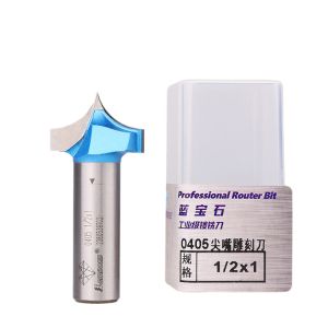 Lamboss Point Cutting Over Groove Router Bit For Wood CNC Wood Carving Bits