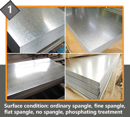 Cold Rolled Galvanized Steel Roofing Sheet 4*8ft 4*10ft 4mm