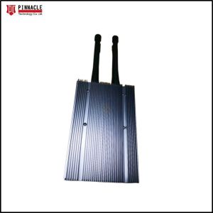 30W L1 ~ L5 GPS Wifi Cell Phone Handheld Gps Blocker 4 Antennas Remote Control