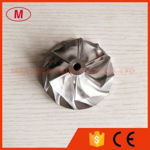TD05H forward 49179-02712 56.24/75.00mm 6+6 blades turbo aluminum 2618/milling/