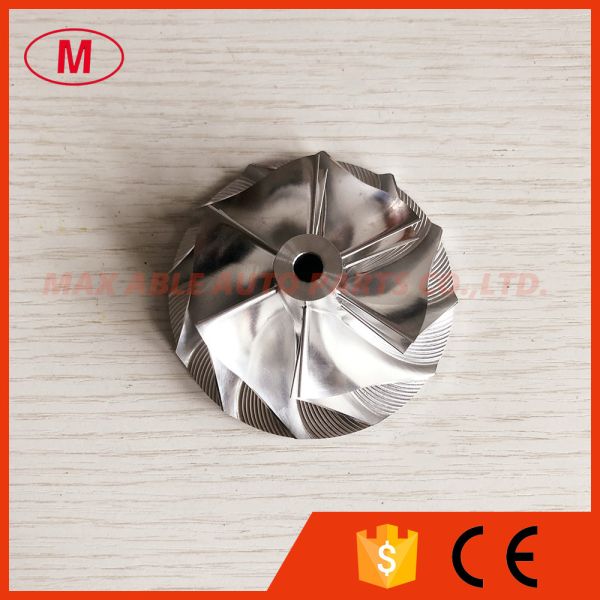 TD05H forward 49179-02712 56.24/75.00mm 6+6 blades turbo aluminum 2618/milling/