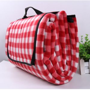 Soft Fleece Material Picnic Floor Mat With Excellent Water Resistance