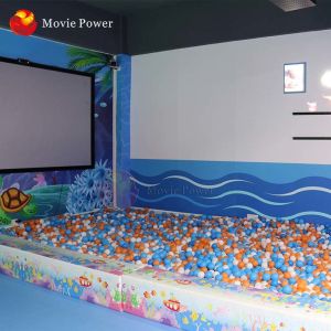 Kids Entertainment AR Interactive Projector Theme Park Zorbing Ball Gaming