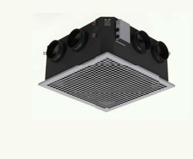 4 Side Air Flowing Chilled Water Cassette Fan Coil Unit For Grow Plant Or Big