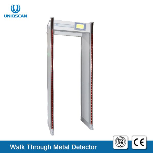 UZ800 Sound / LED Alarm High Quality 33 zones Walking through Door Frame Metal