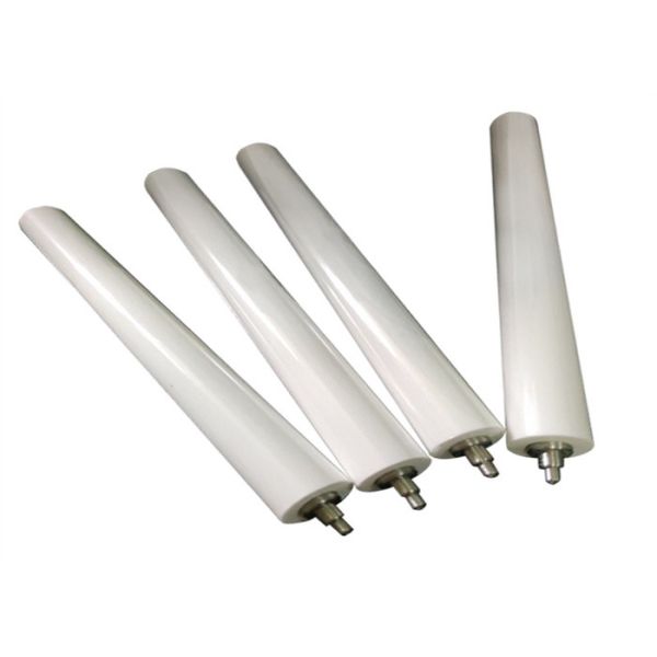 Quality High Elasticity Rubber Conveyor Rollers High Wear Resistance For Transport wholesale