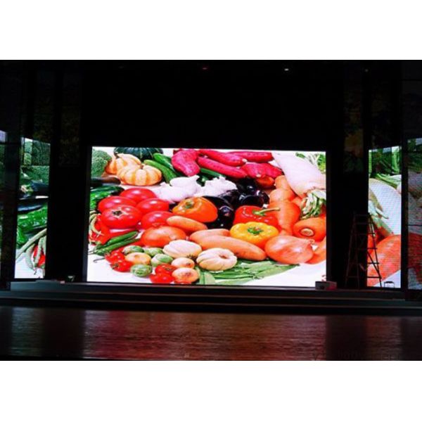 Rental Indoor Fixed LED Screen / P3 LED Advertising Media Digital Screen Display
