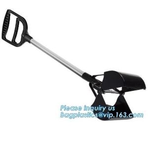 Clean Pick Up Pet Plastic Waste Tool,Factory Price Long Handle Dog Poop Scoop,