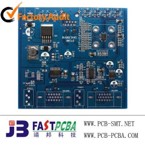 FR4 Halogen Free Gold Plating 6 Layer Electronic Motor Circuit Prototype PCB