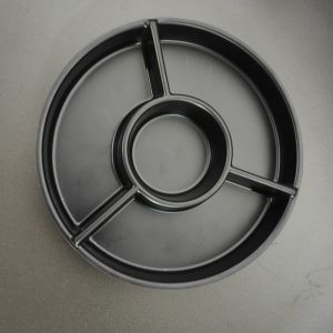 Customize chocolate containers of different shapes with plastic black PS inner