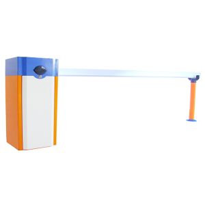 Orange / Yellow Automatic Barrier Gate Support Vehicle Loop Detector
