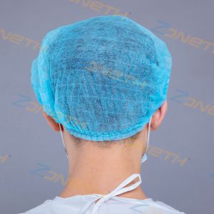 Non Absorbent Non Sterile Disposable Bouffant Cap