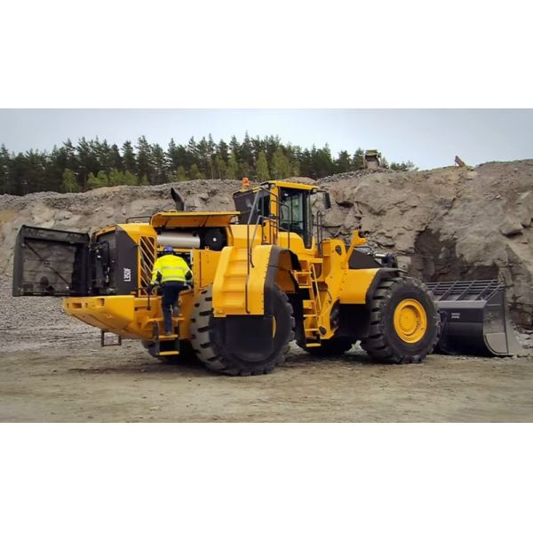 Used Large Wheel Volvo L350F Heavy Loader With Powerful Engine For Sale