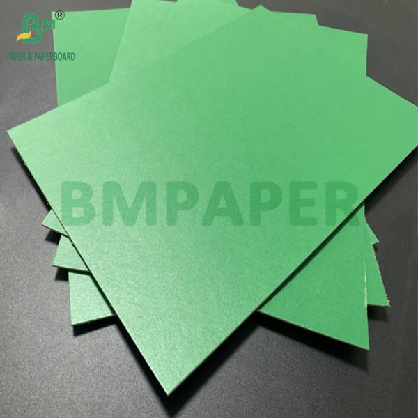 Quality 1.1mm 1.2mm Green Coated Lacquered Stiffness Paperboard Grey Back Hard Board wholesale