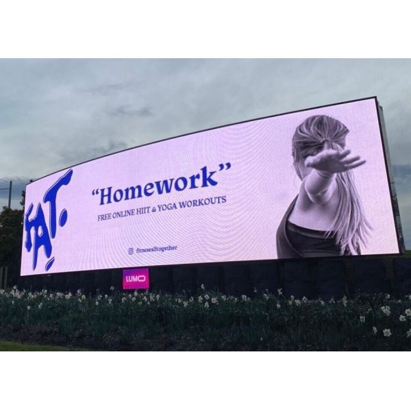 HD no smear waterproof IP65 P4 P5 P6 P8 LED display high brightness outdoor full