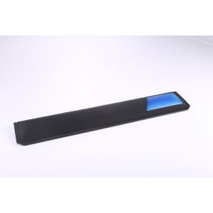Ergonomic design wrist rest for keyboard with antimicrobial lycra protection and