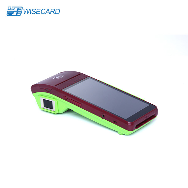 Quality EMMC 16GB 1GB LPDDR3 Handheld POS Terminal 5800mAh Touch Screen Mobile Pos wholesale