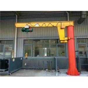 Light Weight Column Mounted Jib Crane Hydraulic Mobile 10 Ton Overload