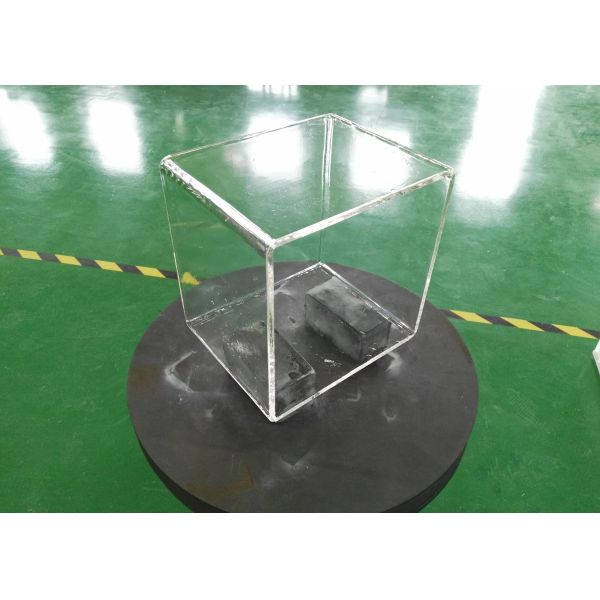 Quality Customized Quartz Glass Products / Silica Glass Tank For Washing Silicon Wafer wholesale