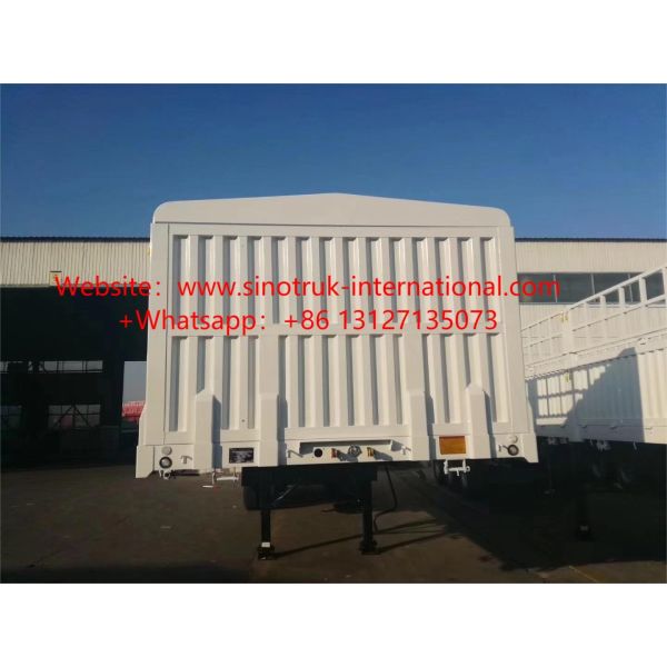 Quality Premium Fence Semi-Trailer (3 Axles): 80CBM Capacity & 75T Loading Capability wholesale