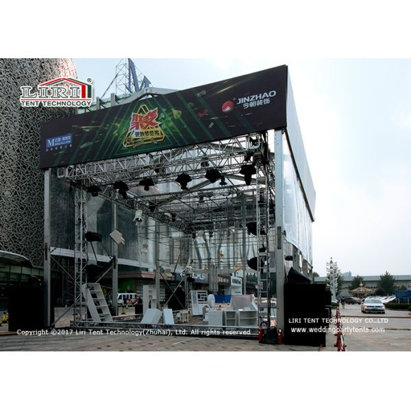 10m X 15m Outdoor Event Tents Transparent Live Shows Marquee 10m Side Height