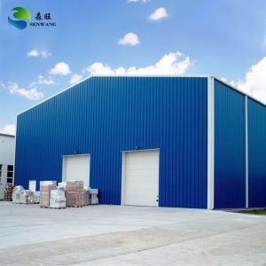 China Fireproof Custom Industrial Construction Building Prefab Steel Structure Warehouse on sale