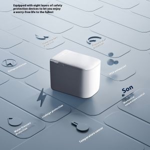 Modern Ceramic White Seat Style Pattern Bathroom Wc Electronic Bidet Toilet