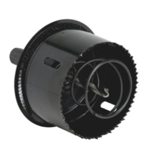 China Ejector Spring 68mm Hole Saw Carbon Steel Hole Saw Kit For Plywood Chipboard on sale