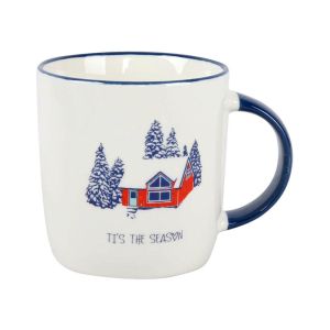Christmas Ceramic Holiday Mugs Romantic With Customized Craft