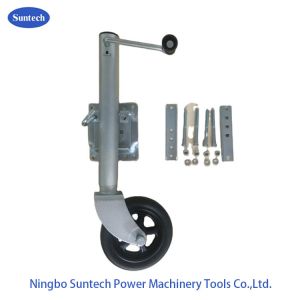 Cheap 8&quot; Single Wheel 1500 Lb Trailer Jack 10&quot; Travel With Side Handle for sale