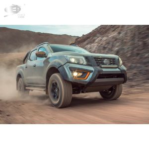 Cheap Slim Version Car Bonnet Guards Bright Black For Navara Np300 2015-2020 for sale