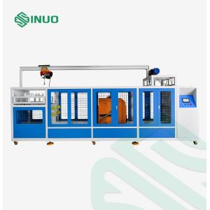 IEC 62196 5000N Ev Charger Tester Connector Plug Car Drive Over Test Equipment