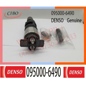 China 095000-6490 DENSO Diesel Engine Fuel Injector 095000-6490 for  RE546781 RE524382 RE529118 SE501926 on sale