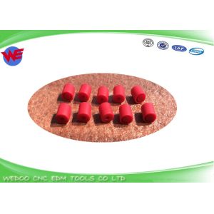 Black / gules EDM Rubber Seals For EDM Drilling Machines 9 x 9mm / 0.1-3.0mm