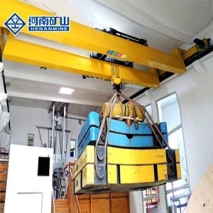 European Type Wireless Workshop Overhead Crane Remote Control Double Beam