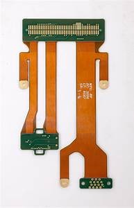 High Rigid Flex PCB / Multilayer Printed Board PET Material 6-Layers Lead Free