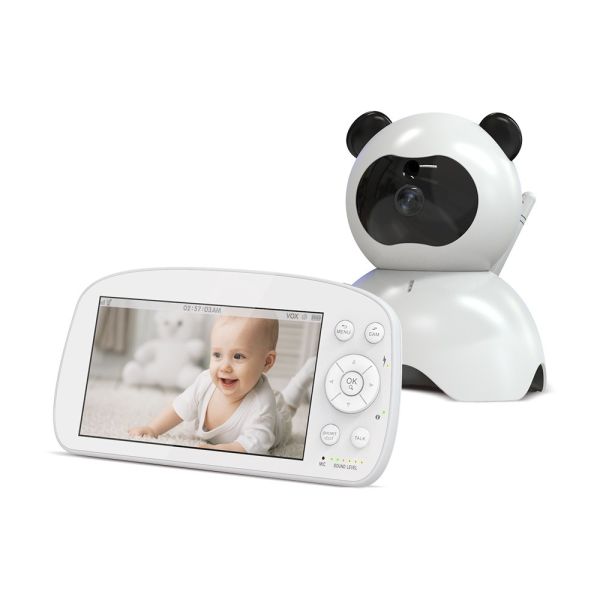 5.5 Inch 2 Way Full HD Video Babyphone Camera with Crying Detection Supported