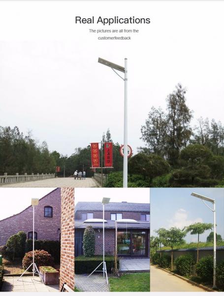 China outdoor waterproof ip65 30W Aluminum Alloy integrated all in one led solar street light