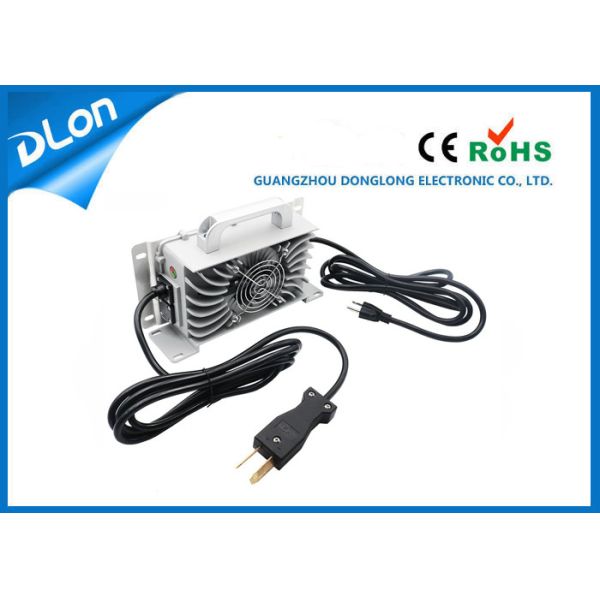 Quality Dlon 36V Waterproof golf cart charger 36v 18a lead acid / lithium / lifepo4 battery charger with 2 crowfoots plug wholesale