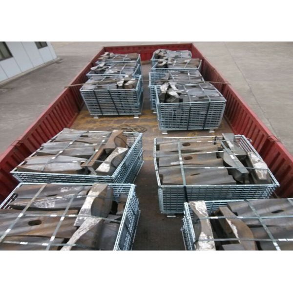 Quality GX120Mn13 Wavy Liner Plates for Diameter 3 x 14 Cement Mill Better Toughness Moulding Board wholesale