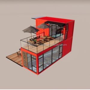 Pingui Customized 20ft/40ft Galvanized Steel Square Tubes Shipping Container