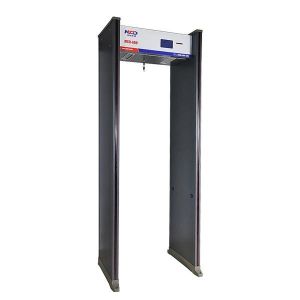 Office 33 Zones Arch Metal Detector Walk Through Gate 255 Adjustable Sensitivity