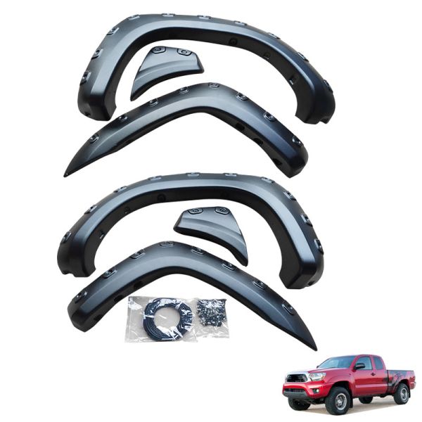 Quality 4x4 Car Accessories ABS Plastic Fender Flare For Toyota Tacoma 2012-2014 wholesale