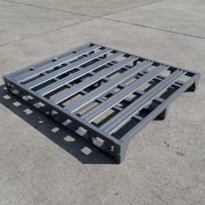 Foldable Steel Pallet Mesh Box Pallet Industrial Stackable Metal Wire Mesh