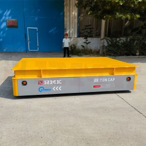 15T Molds Battery Transfer Trolley Electric Heavy Duty Material Carts